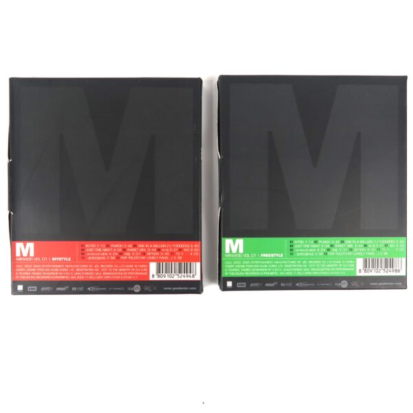 Minwoo - Un-touch-able CD Set Freestyle + Mystyle Ver. Shinhwa Lee Min Woo M