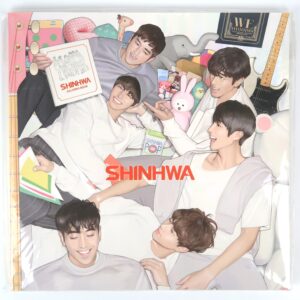 Shinhwa Coloring Book + Accordion Postcard Set
