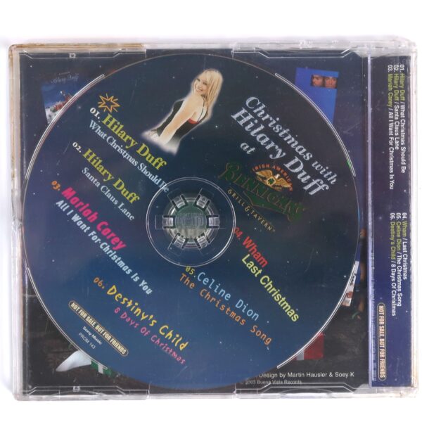 Christmas With Hilary Duff Korean Sampler Bennigans Promo CD Sealed Korea