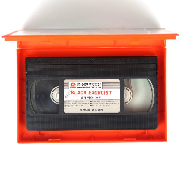 Voodoo Black Exorcist (1974) Korean VHS Rental [NTSC] Korea Manuel Caño Spain