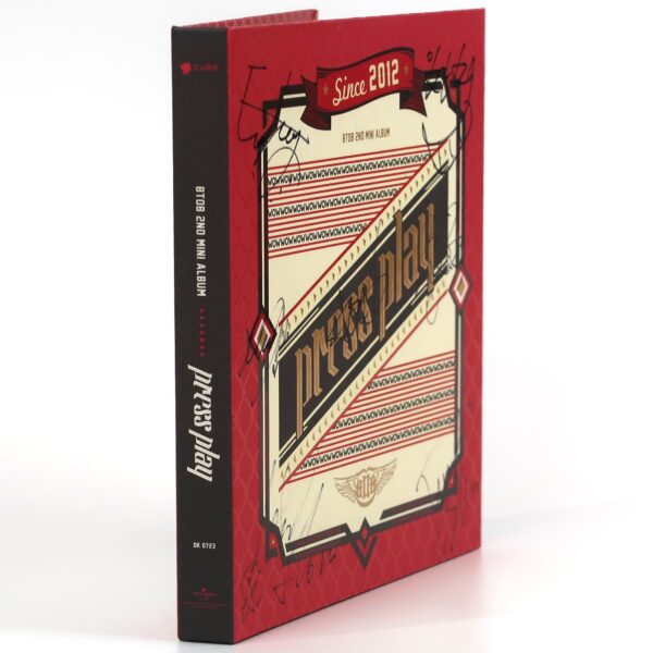 BTOB - Press Play Signed Autographed Mini Album CD Promo K-Pop 2012