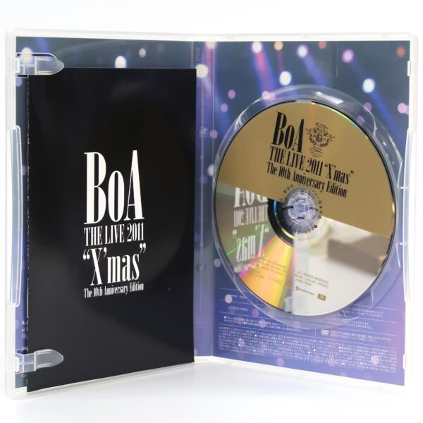 BoA - The Live 2011 X'mas The 10th Anniversary Edition DVD Japan K-Pop X-Mas
