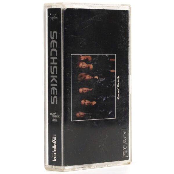 Sechskies - Com' Back Cassette Tape Album 90s K-Pop 1999