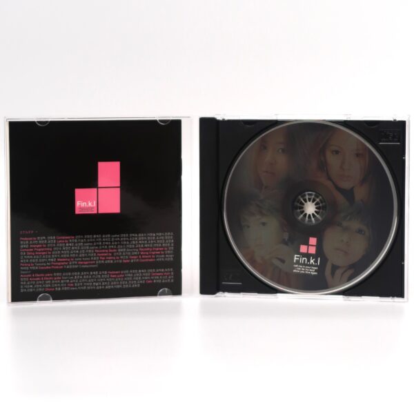 Fin.k.l - Forever 4th Album CD + Photos 2002 K-Pop Korea Finkl