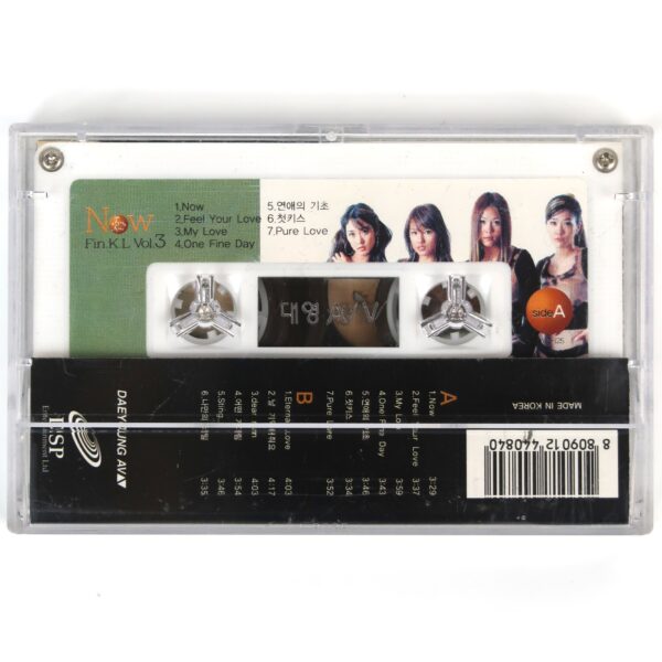 IMG_0088 Fin.k.l - Now Album Cassette Tape 90s K-Pop 2000