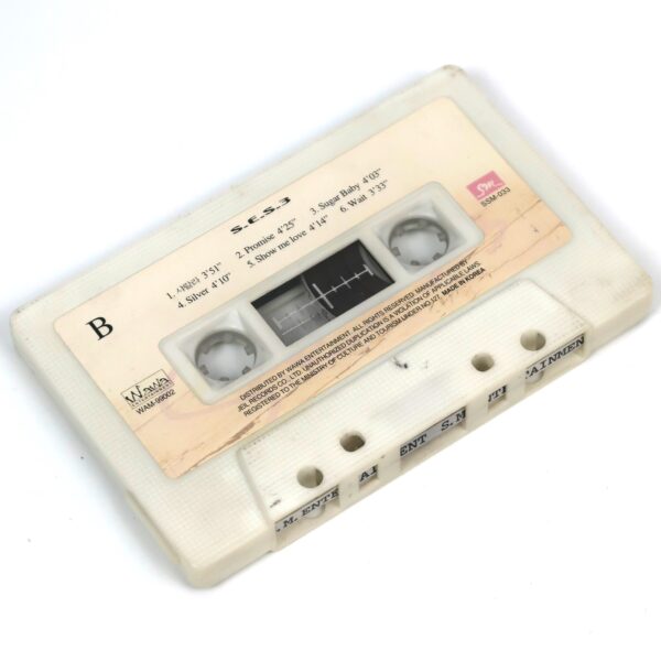 S.E.S - Love Album Cassette Tape 90s K-Pop 1999 SM [damage, read]