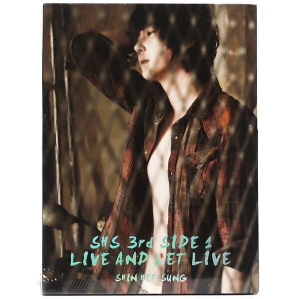 Shin Hye Sung - Live And Let Live SHS 3rd Side One CD Sealed Shinhwa