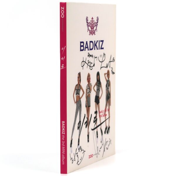 Badkiz - Come Closer Signed Autographed CD Album Promo K-Pop 2015