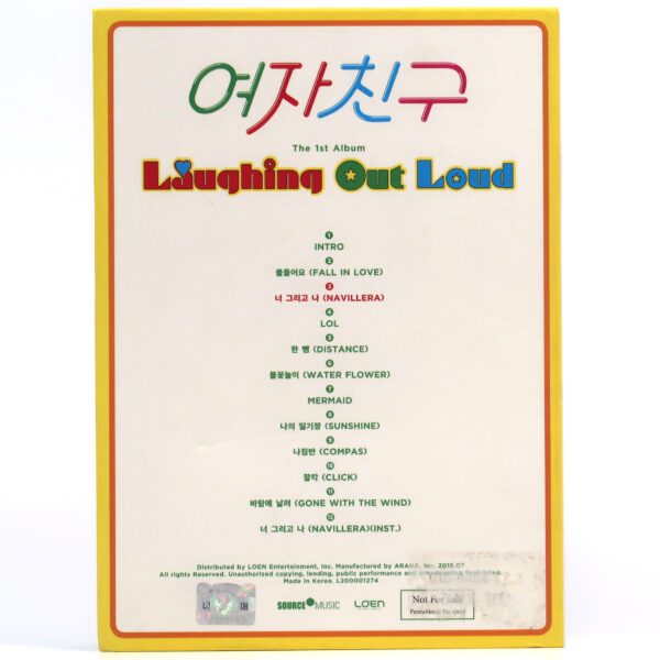 GFriend - Laughing Out Loud Signed Autographed Album CD Promo 2016 K-Pop