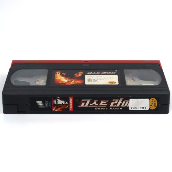 Ghost Rider (2007) Korean Late VHS Rental [NTSC] Korea Nicolas Cage Marvel