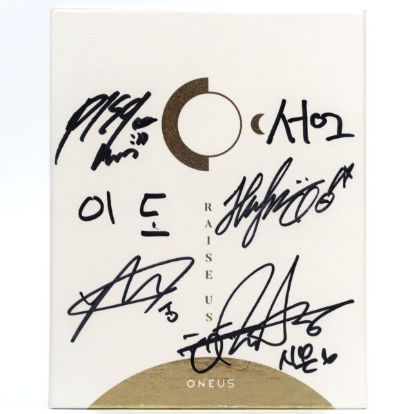 IMG_0649 Oneus - Raise Us Signed Autographed CD Promo Album 2019 One Us