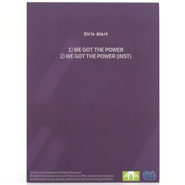Girls Alert - We Got The Power Signed Autographed Single Album CD 2019 K-Pop