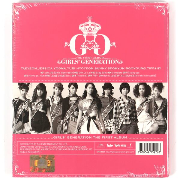 Girls' Generation - The First Album CD New Factory Sealed K-Pop 2007
