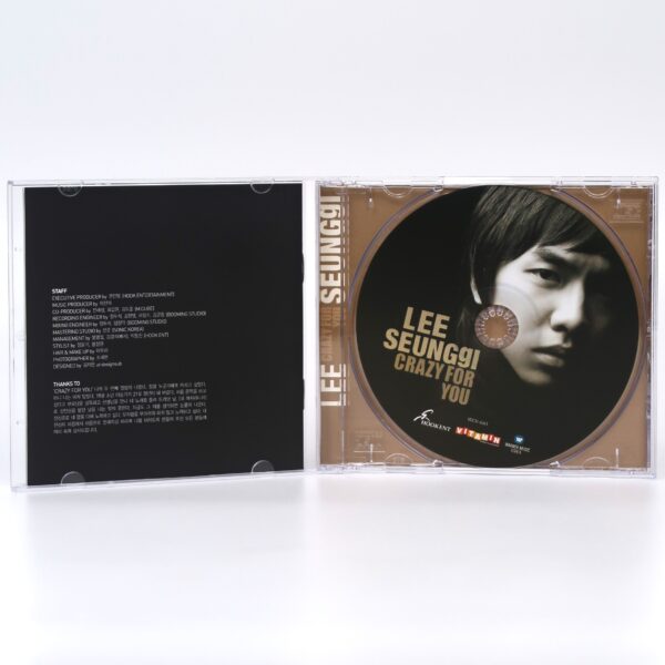 Lee Seung Gi - Crazy For You Album CD K-Pop 2010