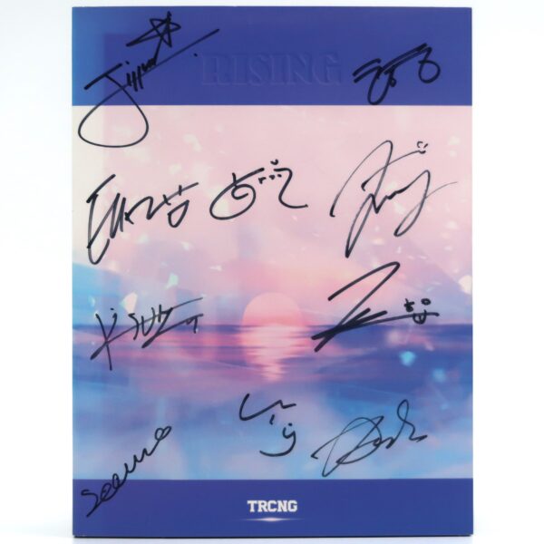 TRCNG - Rising Signed Autographed CD Album Promo K-Pop 2019 Peaktime