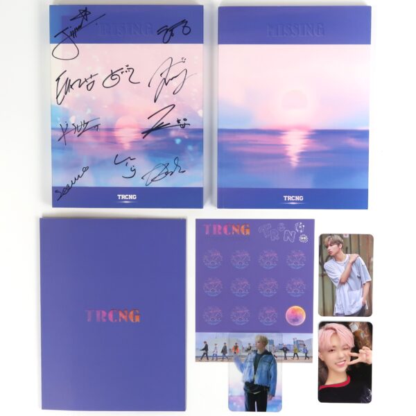 TRCNG - Rising Signed Autographed CD Album Promo K-Pop 2019 Peaktime