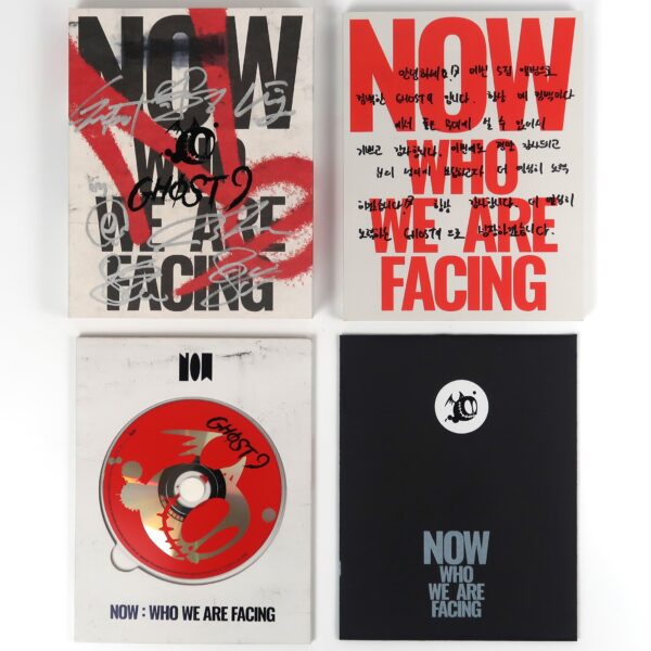 Ghost9 - Now: Who We Are Facing Signed Autographed Promo CD Album K-Pop 2021