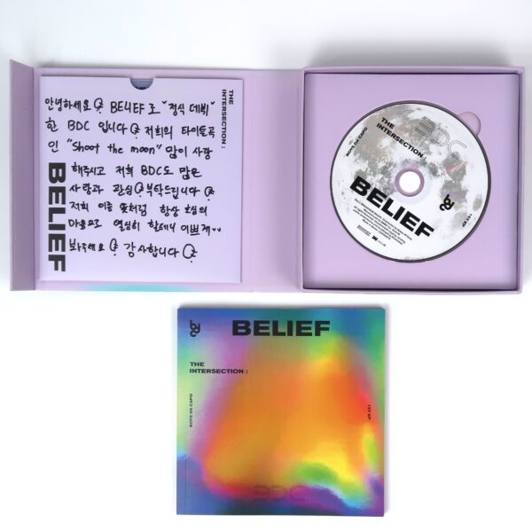 BDC - The Intersection: Belief Signed CD Album Promo K-Pop 2020 Boys Da Capo