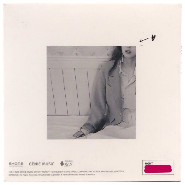 IMG_1240 Mia - Dear (ft. Penomeco) Signed Single Album CD Promo K-Pop Indie 2019