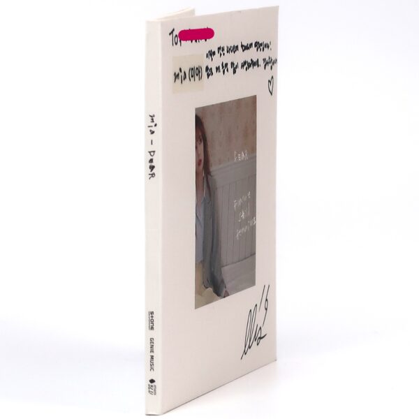 IMG_1241 Mia - Dear (ft. Penomeco) Signed Single Album CD Promo K-Pop Indie 2019