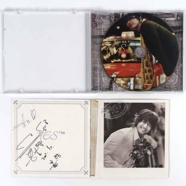 Son Ho Young - Yes Special Edition Signed Autographed Album CD Promo 2006 G.O.D