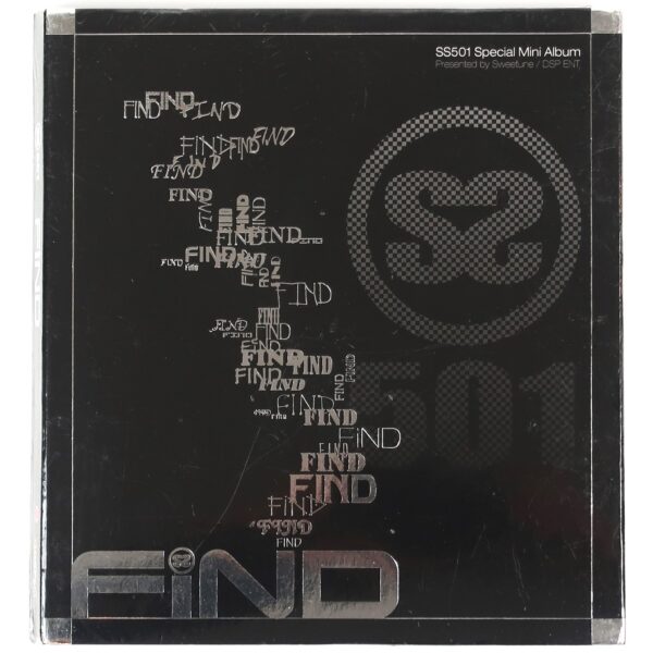 SS501 - Find Special Mini Album CD Sealed K-Pop 2008