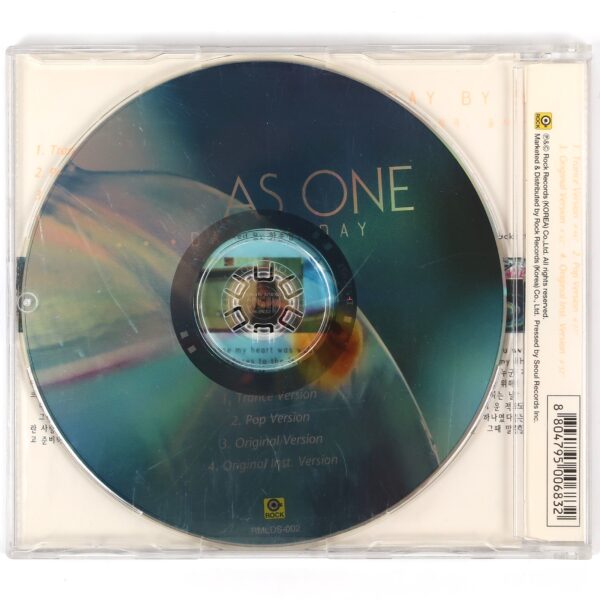 As One - Day By Day Single CD Album 90s K-Pop 2000