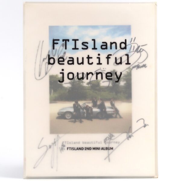 FTIsland - Beautiful Journey Signed Autographed CD Mini Album 2010