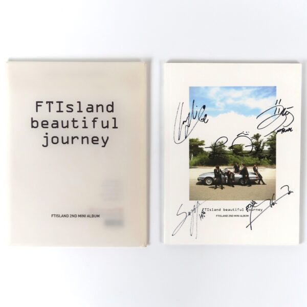 FTIsland - Beautiful Journey Signed Autographed CD Mini Album 2010