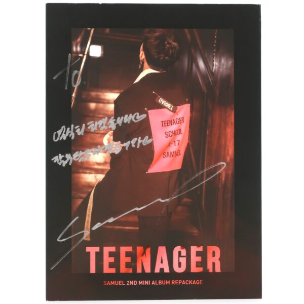 Samuel - Teenager Signed Autographed Mini Album CD Promo K-Pop 2018