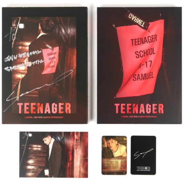 Samuel - Teenager Signed Autographed Mini Album CD Promo K-Pop 2018