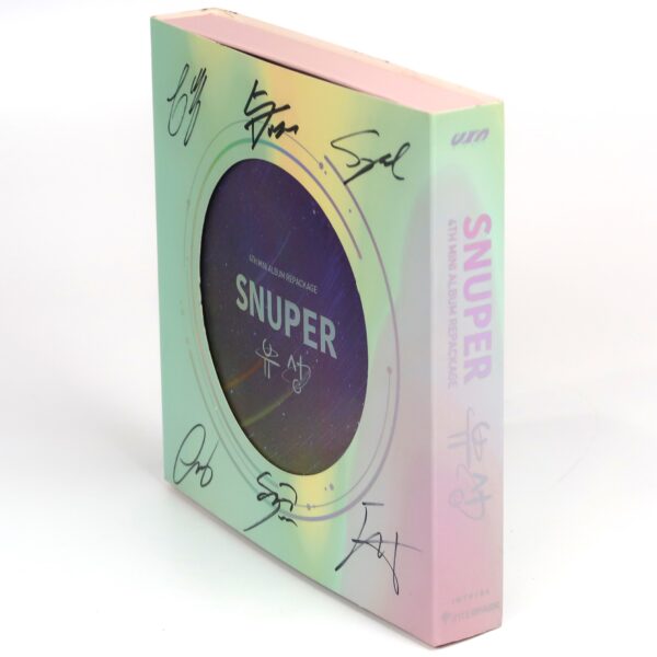 Snuper - The Star Of Stars Signed Autographed Promo CD Mini Album K-Pop 2017