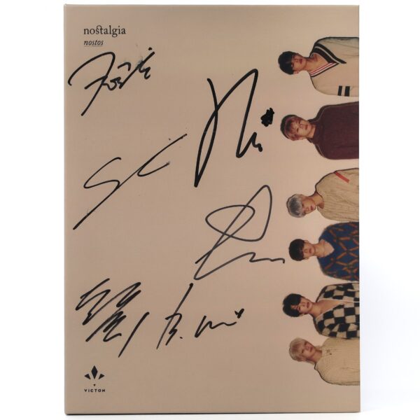 IMG_8746 Victon - Nostalgia Nostos Ver. Signed Autographed CD Album K-pop 2019