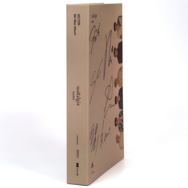 IMG_8747 Victon - Nostalgia Nostos Ver. Signed Autographed CD Album K-pop 2019