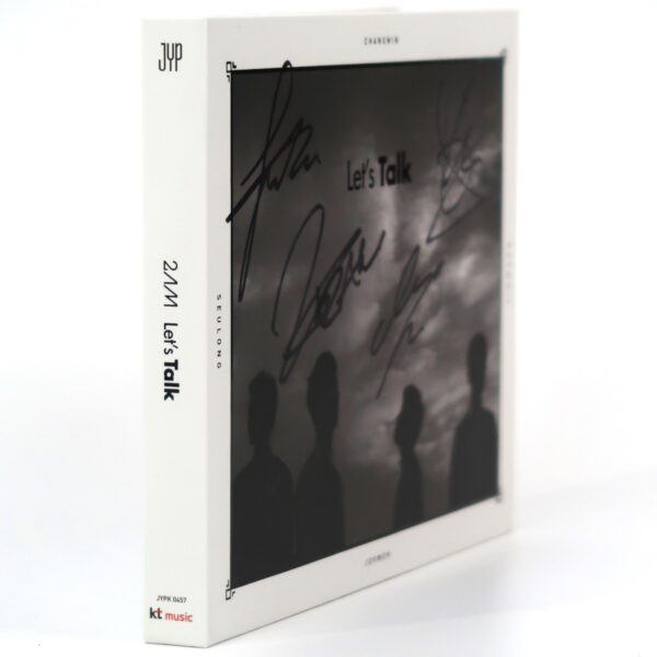 2AM - Let's Talk Signed Autographed CD Album Promo K-Pop 2014