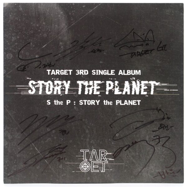 Target - Story, The Planet Signed Autographed CD Single Album Promo K-Pop 2019
