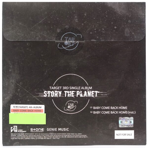 Target - Story, The Planet Signed Autographed CD Single Album Promo K-Pop 2019