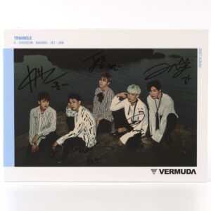 IMG_8813 Vermuda - Triangle Signed Autographed CD Album K-Pop 2017