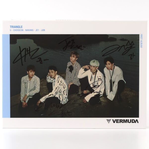 Vermuda - Triangle Signed Autographed CD Album K-Pop 2017