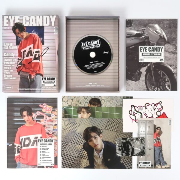 Samuel - Eye Candy Signed Autographed CD Album Promo 2017 K-Pop