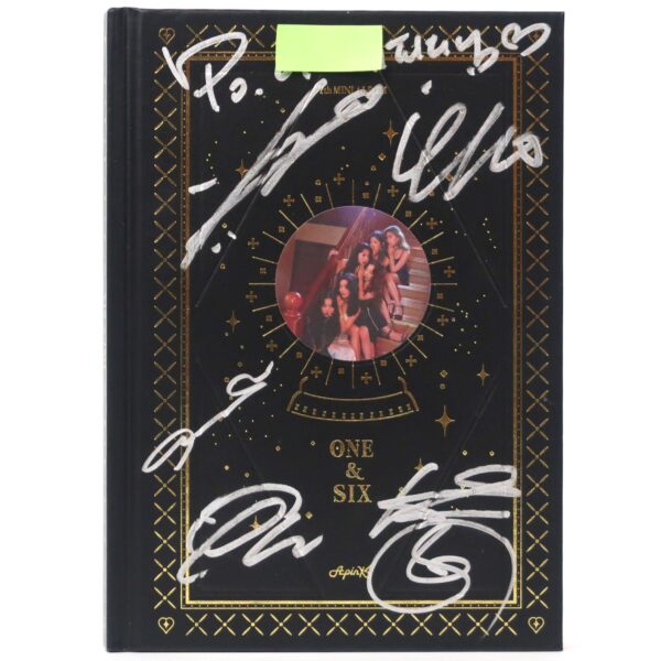 Apink - One & Six [One Ver.] Signed Autographed CD Mini Album Promo 2018 K-Pop