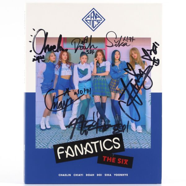 Fanatics - The Six Signed Autographed CD Mini Album Promo K-Pop 2019