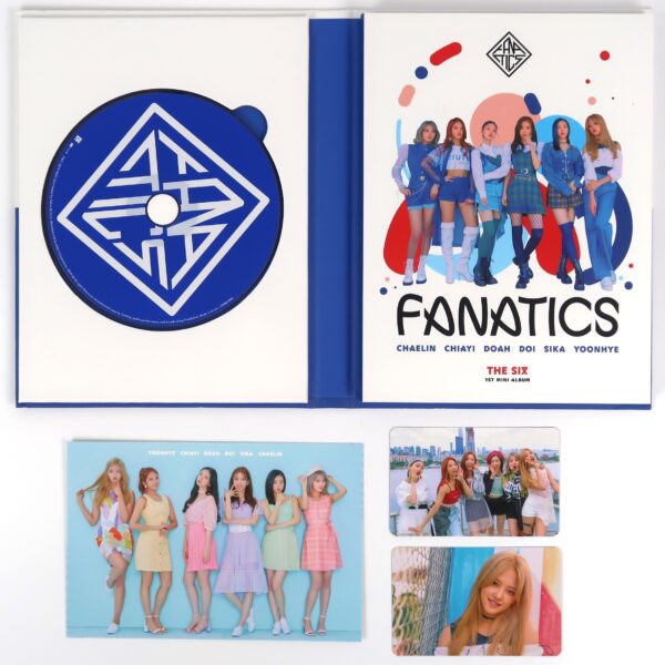 Fanatics - The Six Signed Autographed CD Mini Album Promo K-Pop 2019