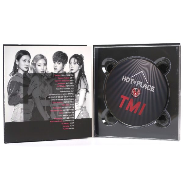 Hot Place - TMI Signed + Message CD Single Album Promo K-Pop 2019 Badkiz