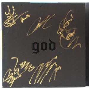 G.O.D - A Funny But Sad Day Signed Autographed CD Album Promo K-Pop 2015 god