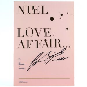 Niel - Love Affair Signed Autographed Album CD K-Pop 2017 Teen Top