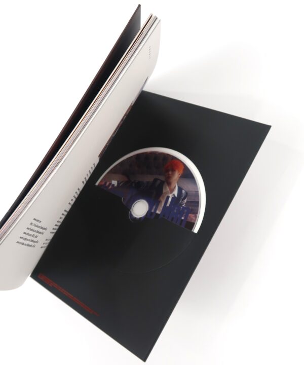 Kim Dong Han - D-Night Signed Autographed CD Mini Album Promo K-Pop 2018 Black