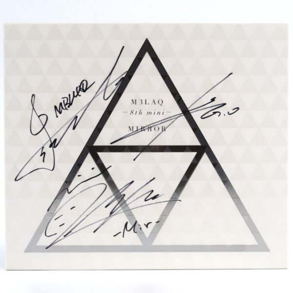 MBLAQ - Mirror Signed Autographed CD Mini Album Promo K-Pop 2015