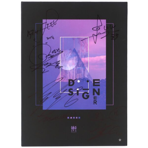 M.Fect - Designer Signed Autographed Promo CD Single Album K-Pop 2019