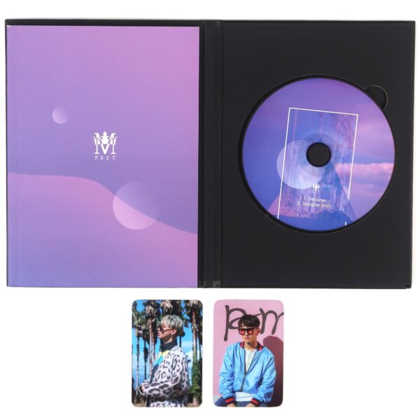 M.Fect - Designer Signed Autographed Promo CD Single Album K-Pop 2019